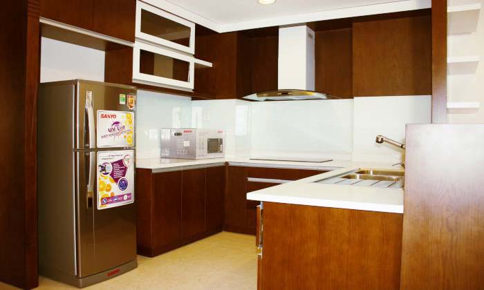 Good Size 3 Beds Serviced Apartment For Rent Phu Nhuan HCMC